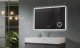 OGLINDA BAIE ATLANTIS DREPTUNGHIULARA, ILUMINARE LED 3 CULORI, 120X80 CM, FUNCTIE DEZABURIRE, INTRERUPATOR TOUCH, CEAS, LUPA. Poza 409