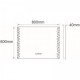 OGLINDA BAIE ATLANTIS DREPTUNGHIULARA, ILUMINARE LED 3 CULORI, 60X80 CM, FUNCTIE DEZABURIRE, INTRERUPATOR TOUCH, CEAS. Poza 413